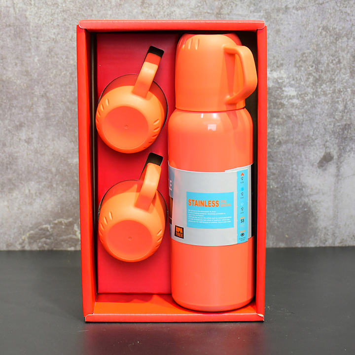 Hot selling Ideal gift Double Wall Colorful Sport travel camping outdoor Thermos Vacuum Flask Set Stainless Steel Vacuum Flask Global Wholesale Market