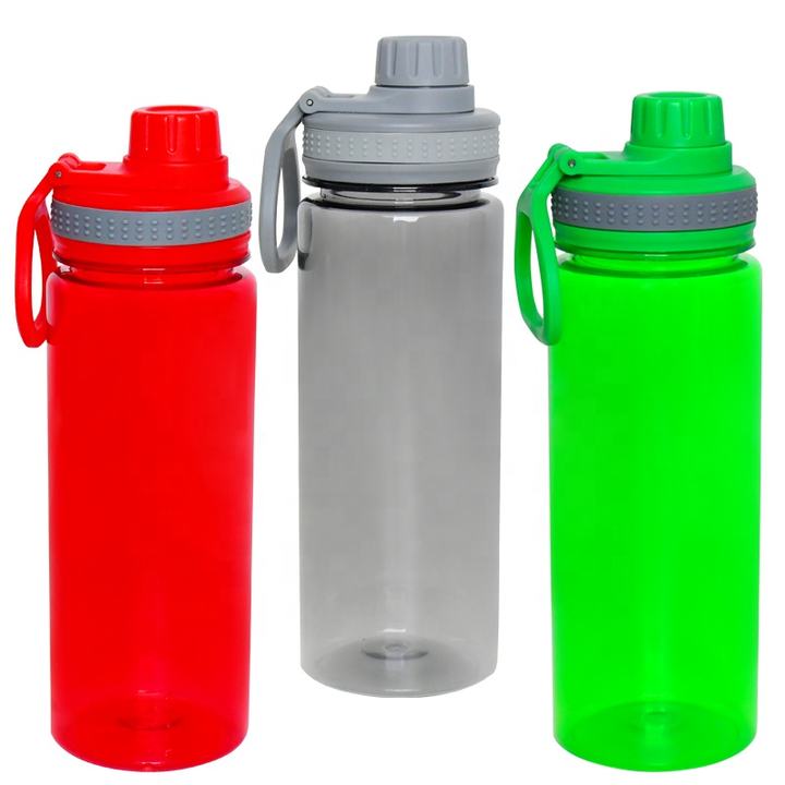 IN STOCK Delivery Quickly 700ml outdoor Eco-friendly drinking bottle Unisex bpa free Plastic Sport water bottle with handle ODM Manufacturing