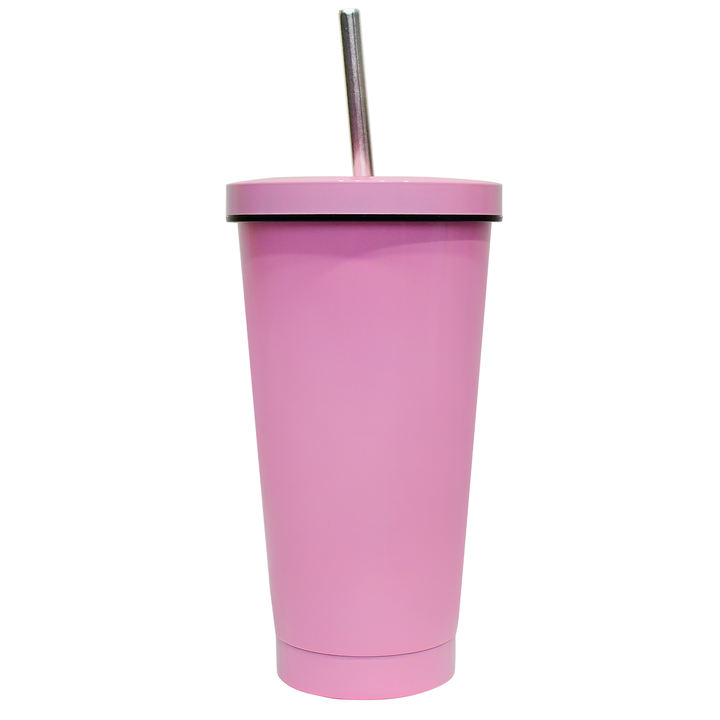 IN stocK  6 colors Hot sale RTS double wall Vehicle Mounted Straw Cup 304 stainless steel Portable Car Cup with straw lid Factory Pricing