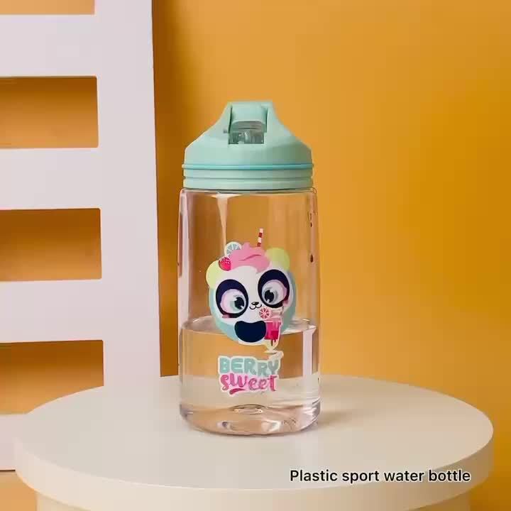 Leakproof Custom 250ml Double Wall Plastic Bpa Free Cute Children Drinking Bottle Water Bottle for kids Import Wholesale Solutions