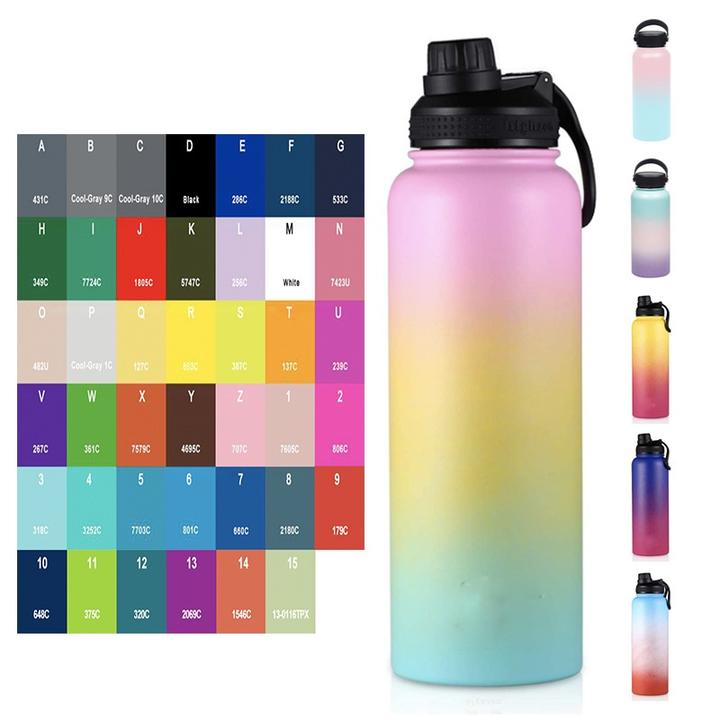 Multi Capacity Water Bottle Custom Vacuum Insulated Thermoses Sport Stainless Steel Water Bottle CLASSIC Drinkware Vacuum Flasks Industrial Exporter Wholesale