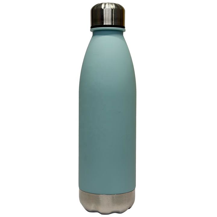 Multicolor BPA-Free Cola Shape Water Bottle Leakproof and Reusable with Stainless Steel Lid and Bottom for Sports