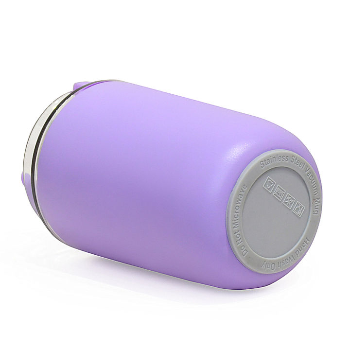 New Arrival Casual Cute 280ml mini pocket bpa free stainless steel double wall vacuum insulated thermos cup with lid and straw