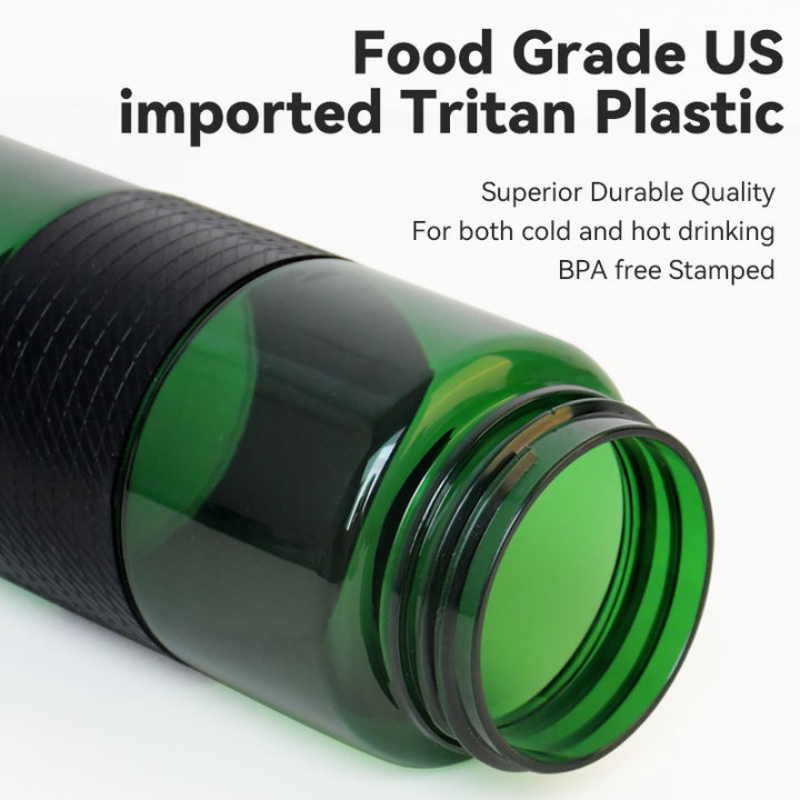 New Style Eco-friendly Plastic Sport Bottle Customized Color and Logo With Portable Handle BPA Free Leak-proof  Material Safe Export-Oriented Factory