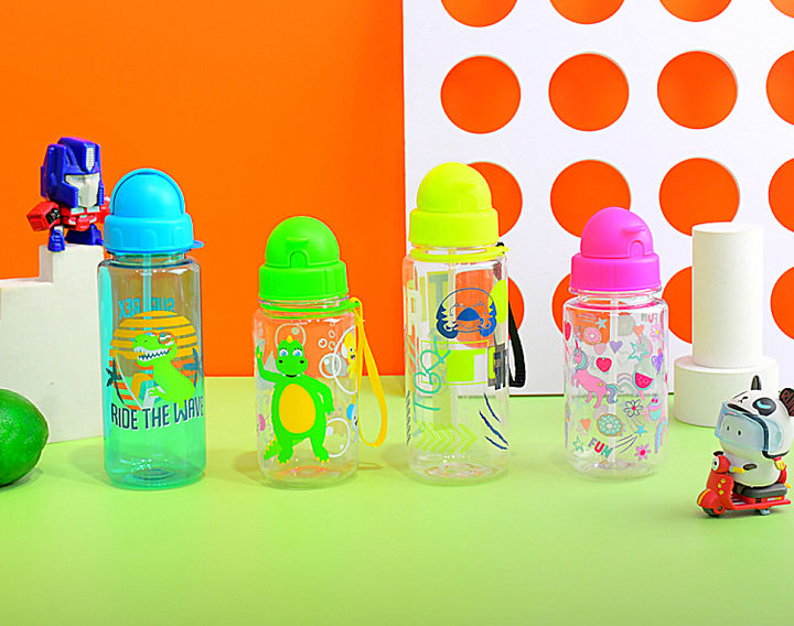 New Top Creative Kids Kettle Bpa Free Water Bottle Eco Friendly Custom Logo Plastic Water Bottle With Straw Manufacturing Plant