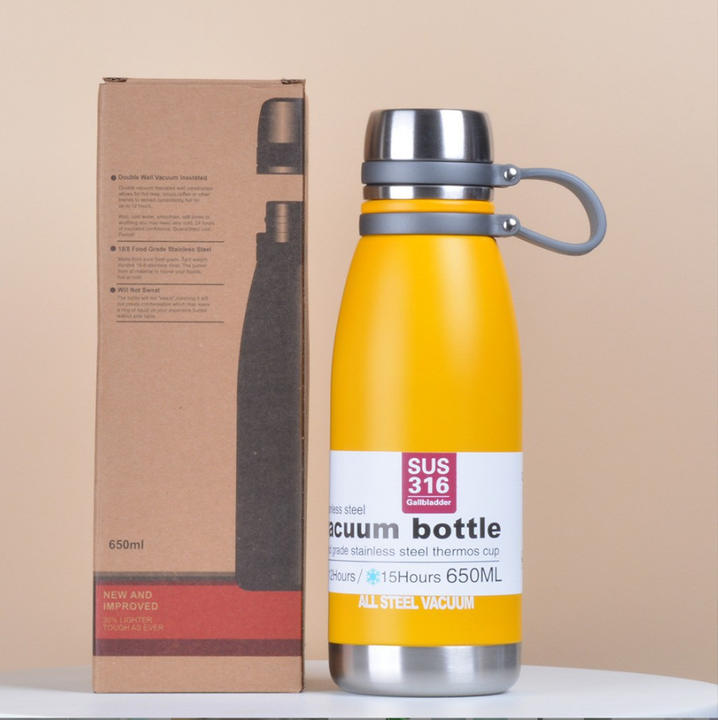 New product ideas 2023 High Quality Double Wall Vacuum Flask Bottle Insulated 304 Stainless Steel Water Bottle With Custom Logo Manufacturer and Supplier Solutions