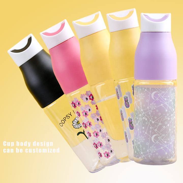 OXSY 720ml Reusable Free Hiking Cycling Bottle Cute Clear sport Plastic Water Bottle Direct Factory Wholesale
