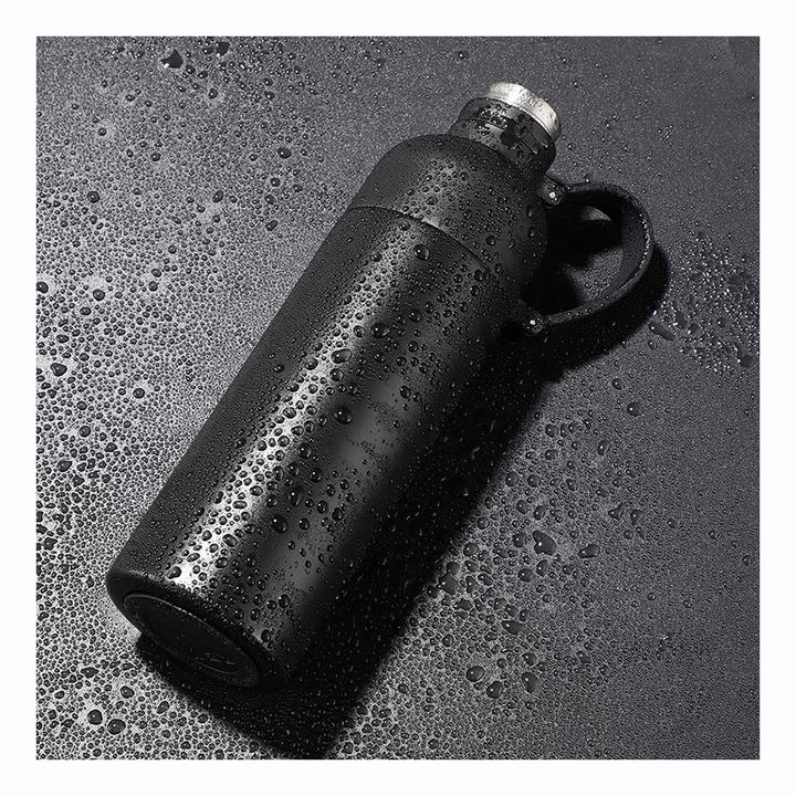 OXSY  Double Wall Thermo Flask 500ml Stainless Steel Outdoor Small Mouth Water Bottle Vacuum Flasks With Handle Industrial Bulk Supply