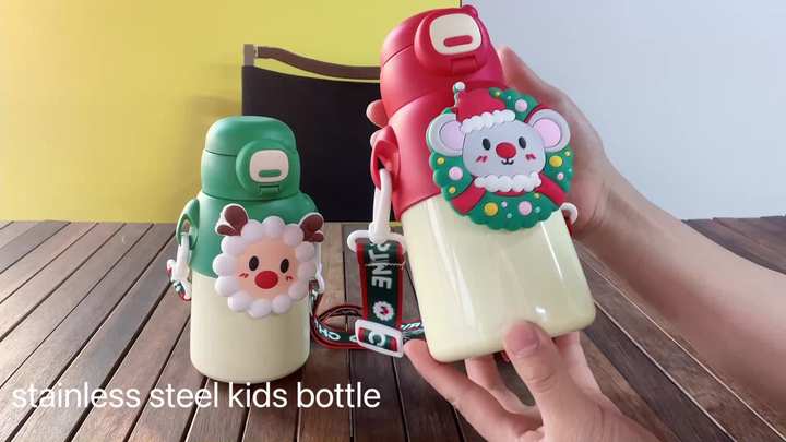 Portaable 0.5 liter wholesale customized logo 304 stainless steel vacuum flasks for outdoor and school Industrial Production