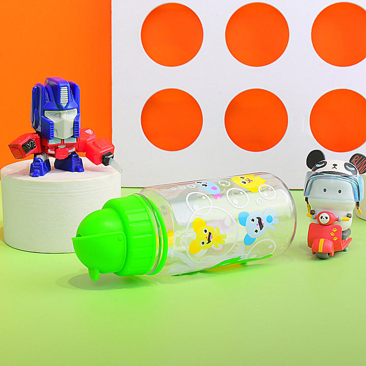 Portable Eco Friendly Products 2023 Baby Drink Cups Kids Water Sippy Cup for Outdoor Sport Children Running Cute Water Bottle Manufacturing Industry