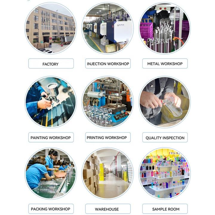 Portable Leakproof vacuum insulated reusable Heat insulation and colding 304 stainless steel double wall vacuum bottle Quality Manufacturing Processing