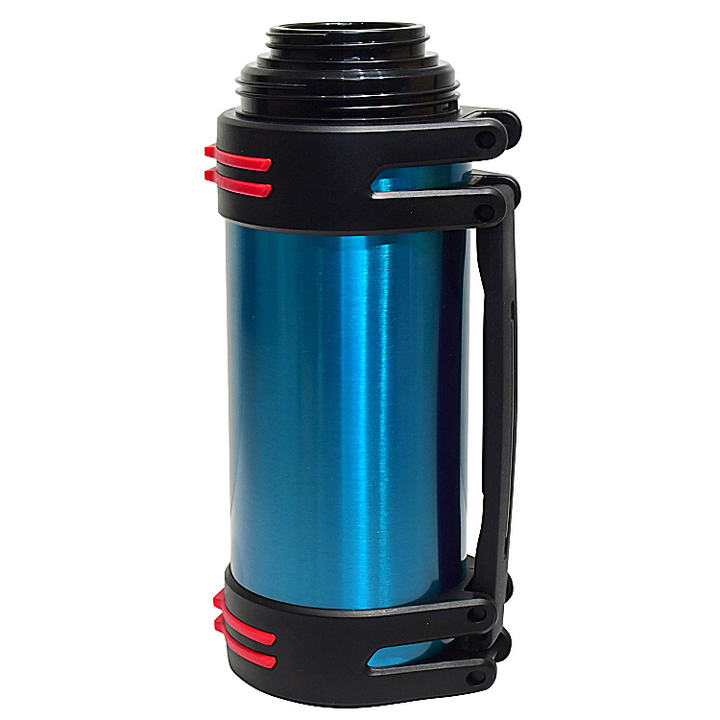 Portable durable BIG capacity 1200ml Double wall outdoor travel camping sport Stainless steel vacuum flasks with handle Custom Manufacturing