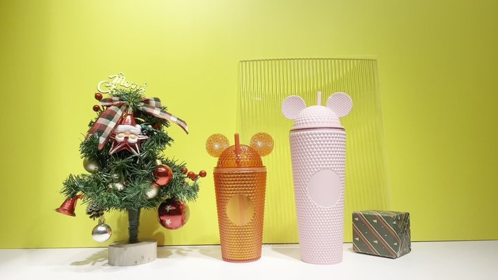 Reusable Iced Coffee Custom rhinestone mugs cup Double Wall Insulated matte Studded Plastic Tumbler with Straw and leakproof Lid Factory to Consumer