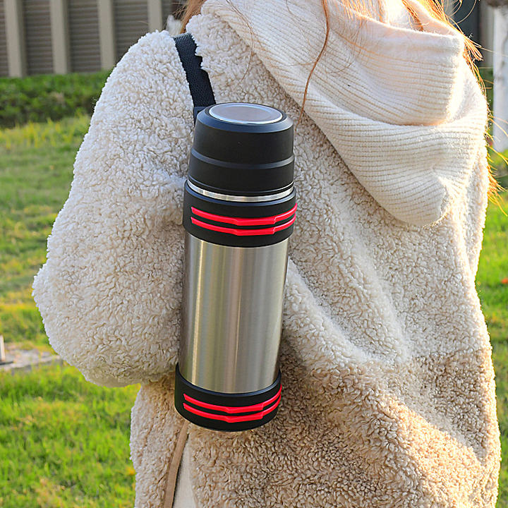 SUS304 1200ml Outdoor Portable Large Capacity thermos bottle stainless steel travel water bottle for camping Global Trade Manufacturing