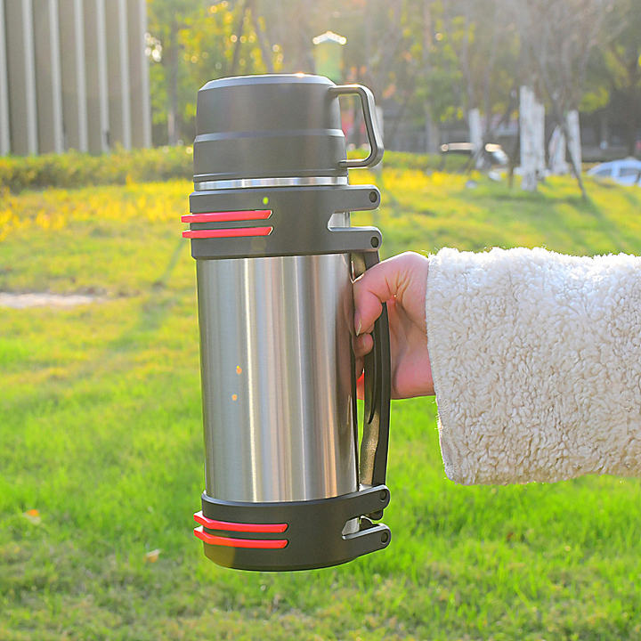 SUS304 1200ml Outdoor Portable Large Capacity thermos bottle stainless steel travel water bottle for camping Global Trade Manufacturing