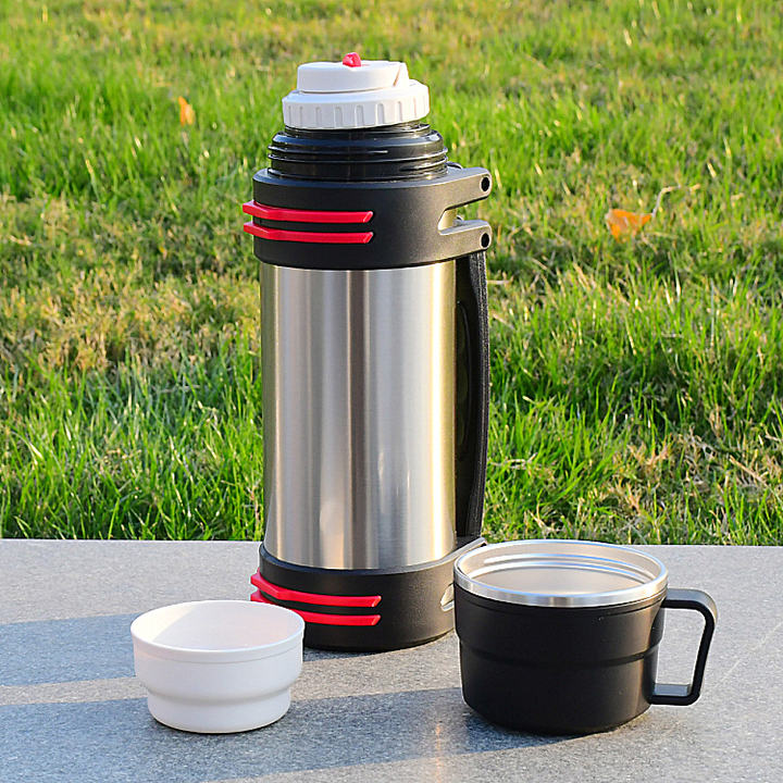 SUS304 1200ml Outdoor Portable Large Capacity thermos bottle stainless steel travel water bottle for camping Global Trade Manufacturing