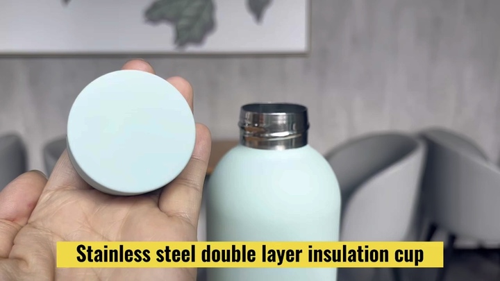 Small Mouth Water Bottle Cups Vacuum Flasks Thermoses Insulated Vacuum Thermos Flask CLASSIC Drinkware 304 Stainless Steel Rapid Production Solutions Trade