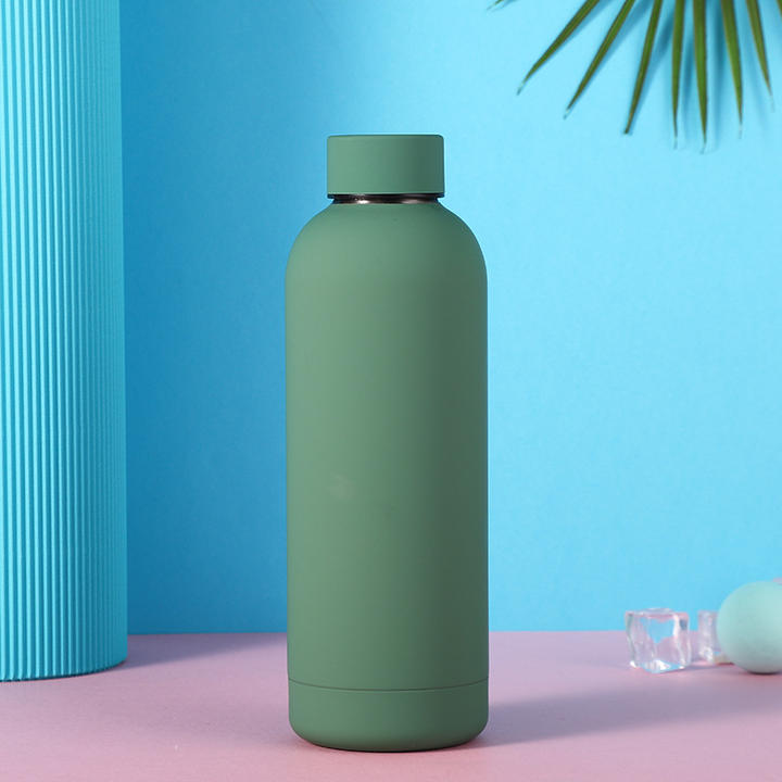 Small Mouth Water Bottle Cups Vacuum Flasks Thermoses Insulated Vacuum Thermos Flask CLASSIC Drinkware 304 Stainless Steel Rapid Production Solutions Trade