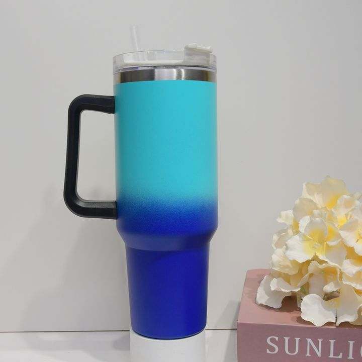 Source Factory Wholesale Price Custom 8/18 Stainless Steel Coffee Travel Thermos Mug Cup Sport 40oz Mugs Drinkware Production Wholesale Outlet
