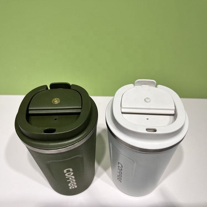 Stainless Steel Double Wall Mugs Insulation Anti-Scalding Vintage Logo Coffee Tea Cups Export Factory Supplier