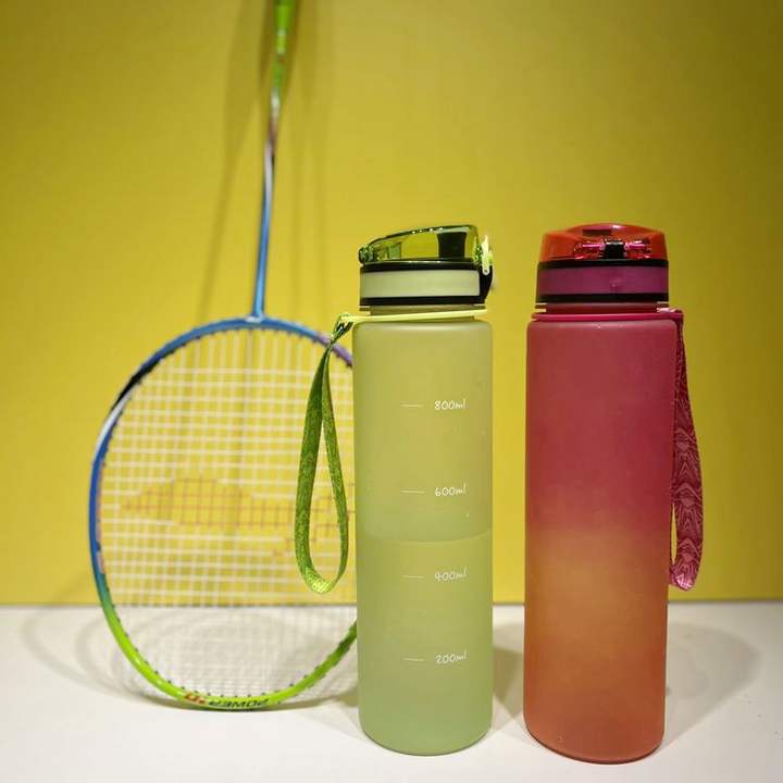 Straight Drinking Cup 32oz Bpa Free Drinkware in Stock Fitness Travel Sport with Lock 1L Water Bottles Plastic Unisex Camp China-based Manufacturer