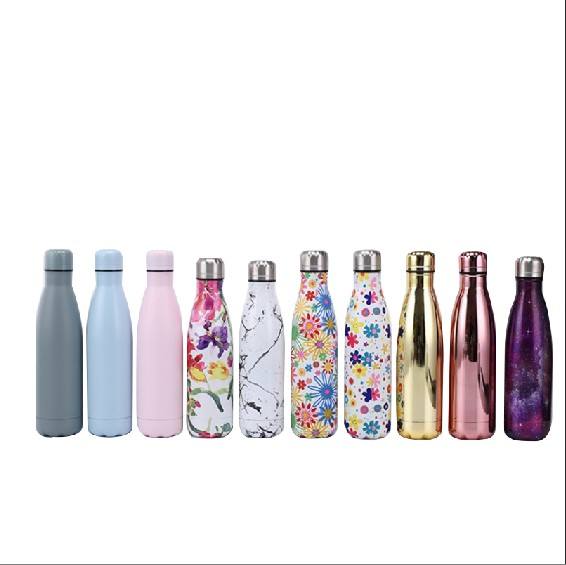 Thermos Cup Sports Kettle 304 More Choices Of Color Stainless Steel Creative Bottle stainless steel water bottle Custom Factory Production