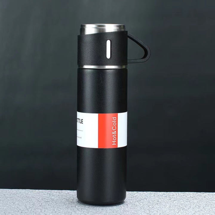 Thermos Cups Water Bottle Cup Coffee Mug Gift Set Vacuum Flask Double Wall Portable 304 Stainless Steel CLASSIC