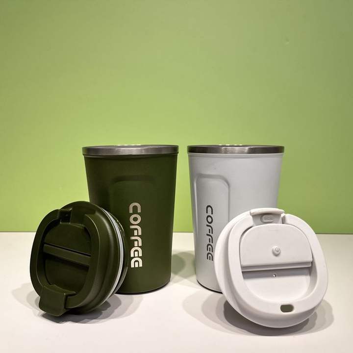 Travel Vacuum Insulated Coffee Mugs Tumbler Cup Stainless Steel Drinkware Mugs Direct Wholesale