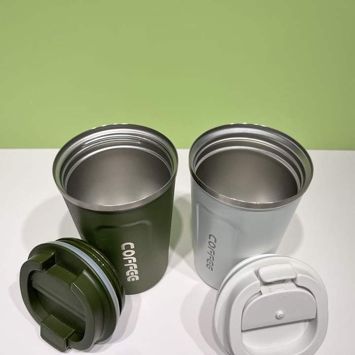 Travel Vacuum Insulated Coffee Mugs Tumbler Cup Stainless Steel Drinkware Mugs Direct Wholesale