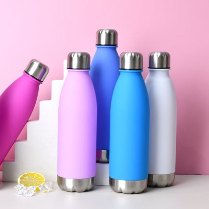 Unisex Stainless Steel cover  Reusable innovative Tritan bpa free Drinking Sport BPA Free Plastic Cola Gym Water Bottle Affordable Wholesale Services