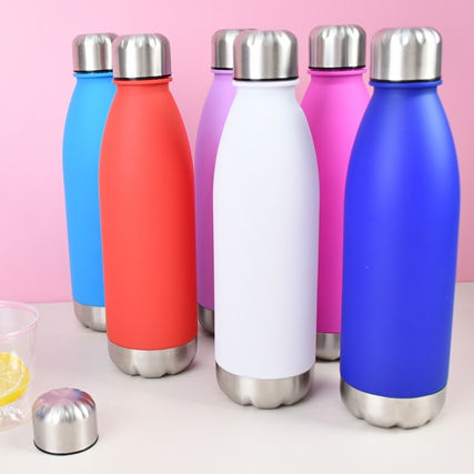 Unisex Stainless Steel cover  Reusable innovative Tritan bpa free Drinking Sport BPA Free Plastic Cola Gym Water Bottle Affordable Wholesale Services