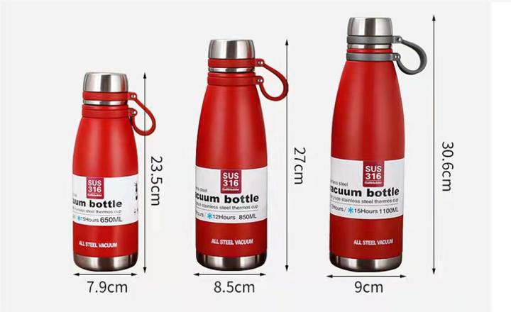 Vacuum Insulated Water Bottles Custom Logo Double Walled Cola Shape Reusable Thermos Stainless Steel China Sports Travel Bullet Factory to Consumer Hub