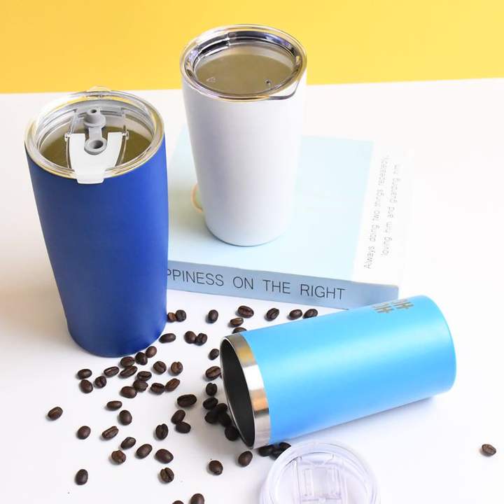 Wholesale 380ml/12oz water bottle 18/8 Stainless Steel Vacuum Insulated Travel Coffee Cup With Lid