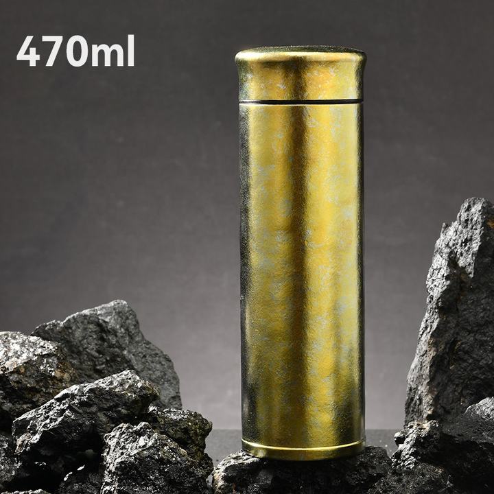 Wholesale 470ml Insulated Double Wall Titanium Unisex Water Bottle Custom Logo Direct Drinking Business Gift NEW Vacuum Flask China Industrial Supplier Chain