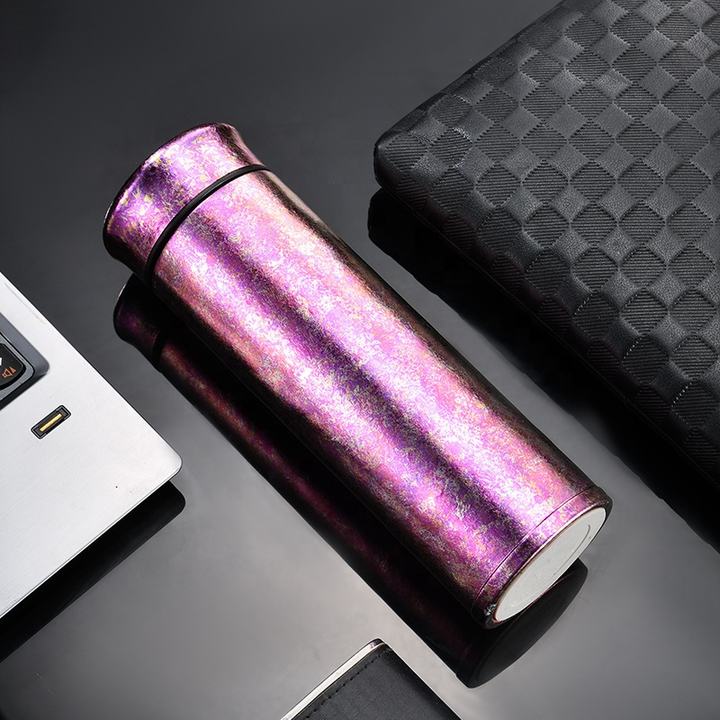 Wholesale 470ml Insulated Double Wall Titanium Unisex Water Bottle Custom Logo Direct Drinking Business Gift NEW Vacuum Flask China Industrial Supplier Chain