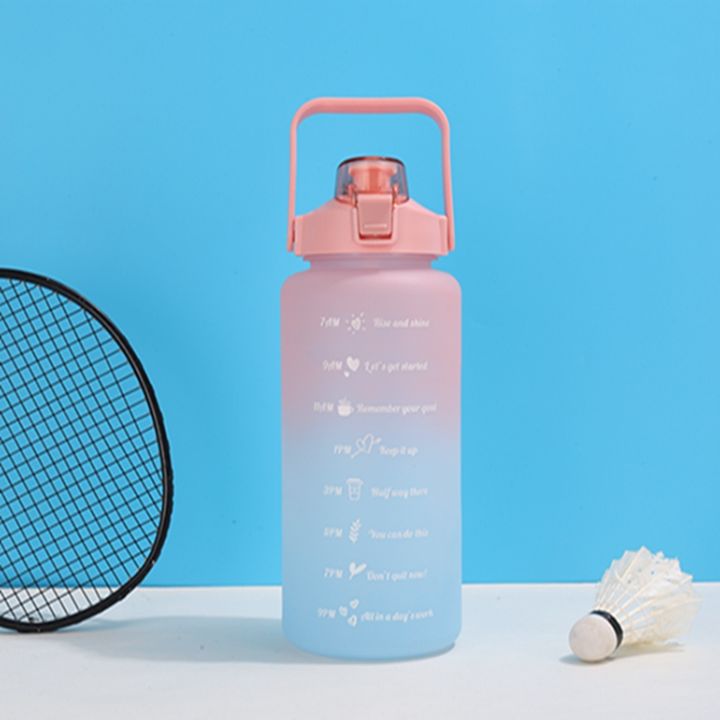 Wholesale Customized Bpa Free Plastic Eco Friendly Gym Water Bottle 2 Liter Sport Water Bottle