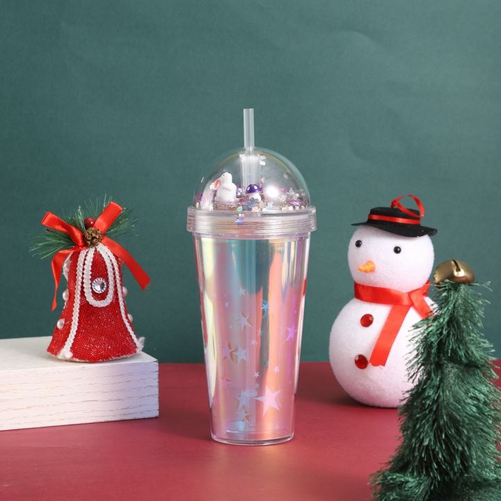 Wholesale Drinkware Tumblers Party Bpa Free Custom Iced Coffee Cup Mug Cartoon Double Wall plastic tumblers Manufacturer and Supplier Solutions