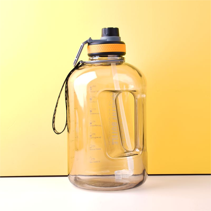 Wholesale Fitness Protein Gym Plastic Water Shaker Bottle 2.4L Gym Water Bottle with Handle Manufacturing and Export