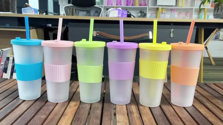 Wholesale Price Cold Drink Cup Water Cup Customized Plastic Double Wall Tumbler Cup Stainless Steel Unisex Modern Yongkang China Wholesale Factory
