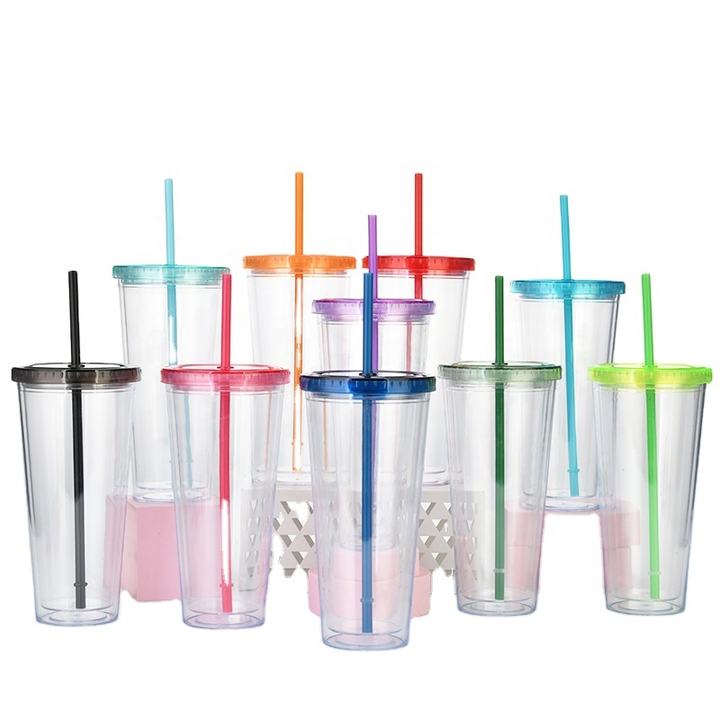 Wholesale Price Cold Drink Cup Water Cup Customized Plastic Double Wall Tumbler Cup Stainless Steel Unisex Modern Yongkang China Wholesale Factory