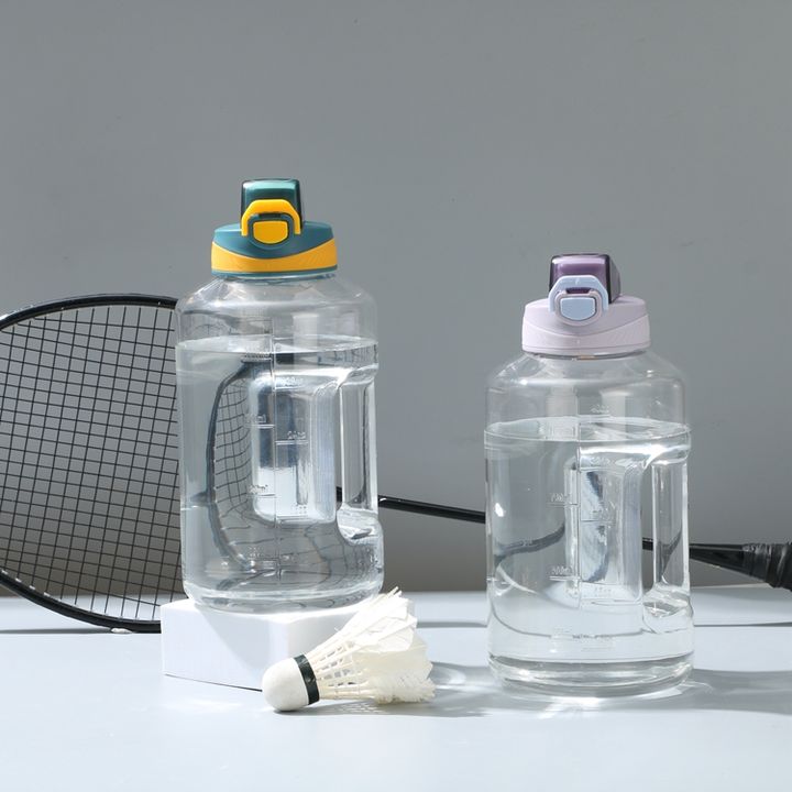 Wholesale clear plastic 1.2L Bpa free Bounce lock lid drink bottle 1200ml travel sport water bottle with custom logo Manufacturing Solutions Production