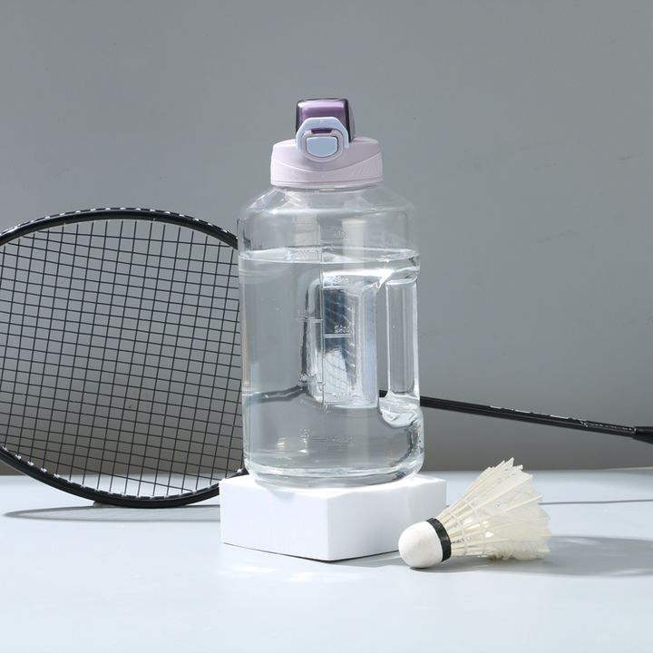 Wholesale clear plastic 1.2L Bpa free Bounce lock lid drink bottle 1200ml travel sport water bottle with custom logo Manufacturing Solutions Production