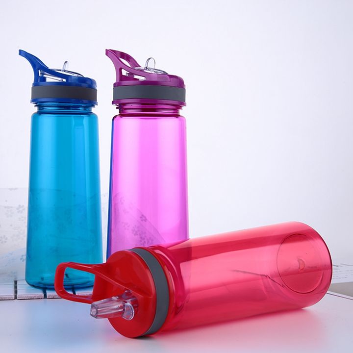 Wholesale price 750ml Portable Leak-proof Customized bpa free plastic sport water bottles with custom logo China Industrial Supplier Chain