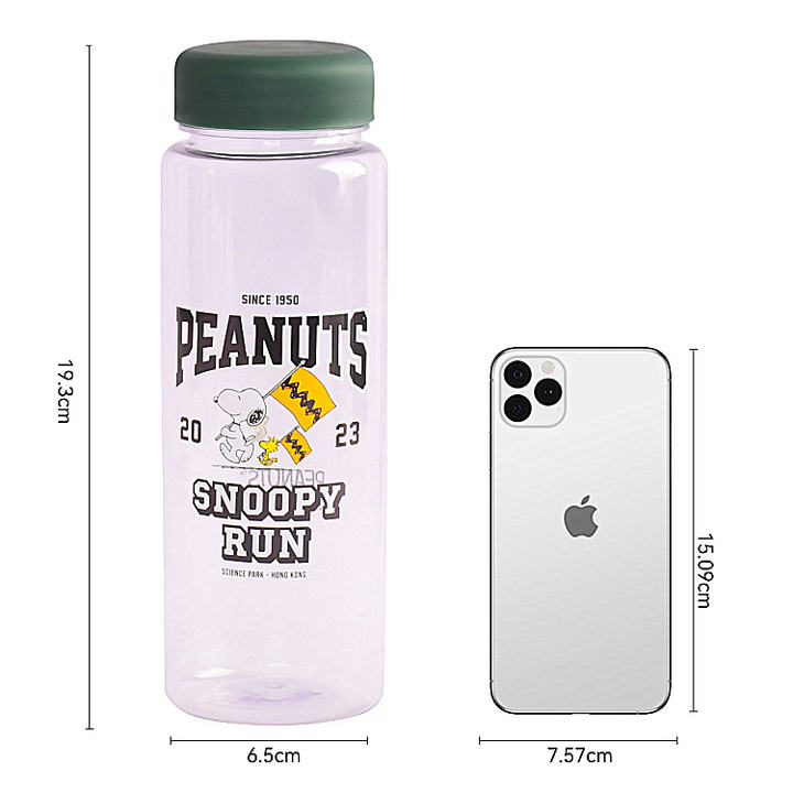 Wholesale price LOW MOQ kids light bpa free OEM round fruits plastic water bottle 500ml transparent with scale Bulk Orders