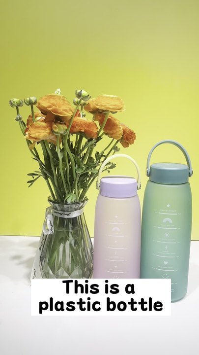 Factory outlet Custom bpa free 1200ml plastic travel gym sport motivational water bottle with portable rope and Bounce cover Manufacturing Solutions Chain