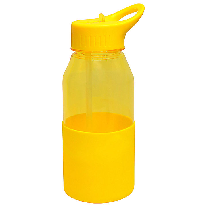 High-quality customized blue handle 1 litre travel camp hydration water bottles with silicone case and straw lid Manufacturing Services Solutions