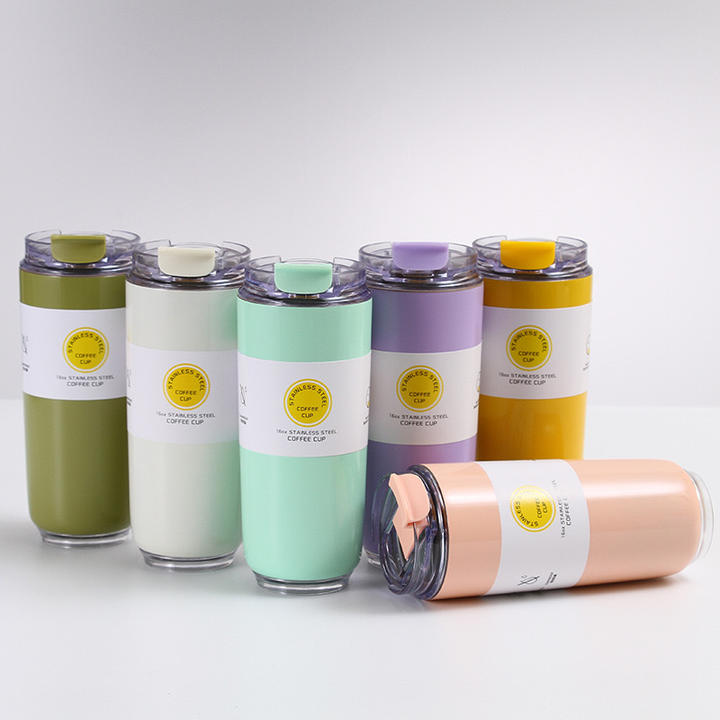 Hot selling double walls customized travel insulated vacuum Water cup mugs mini gift stainless steel tumbler with lid Mass Wholesale