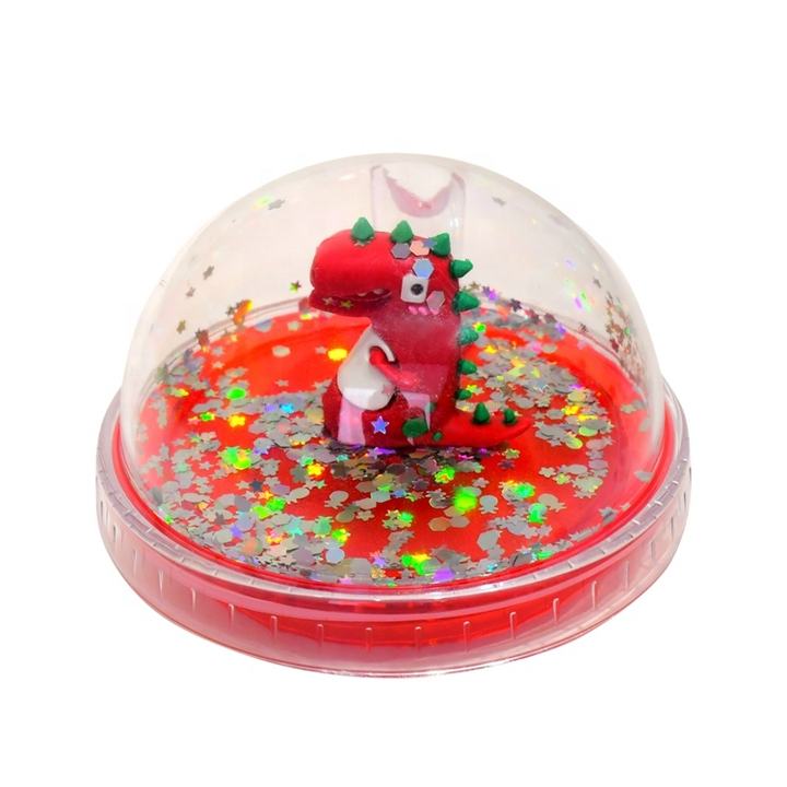 Oxsy oem wholesale customized bpa free 450ml Cute Kids Double wall plastic dinosaur water cup with leak-proof dome lid and straw Direct Factory Wholesale Innovation