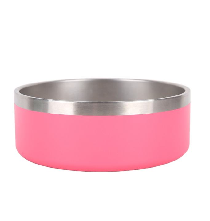 Slow feeder dog bowl metal dog bowl sublimation Stainless Steel  dog cat Food Feeder bowl dispenser with custom logo Factory to Consumer Operations