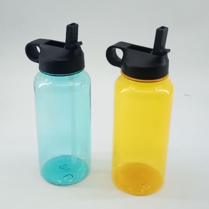 Suction nozzle pp pipe food grade tritan eco water bottle for outdoor camping Factory-Owned Wholesale Bulk Orders